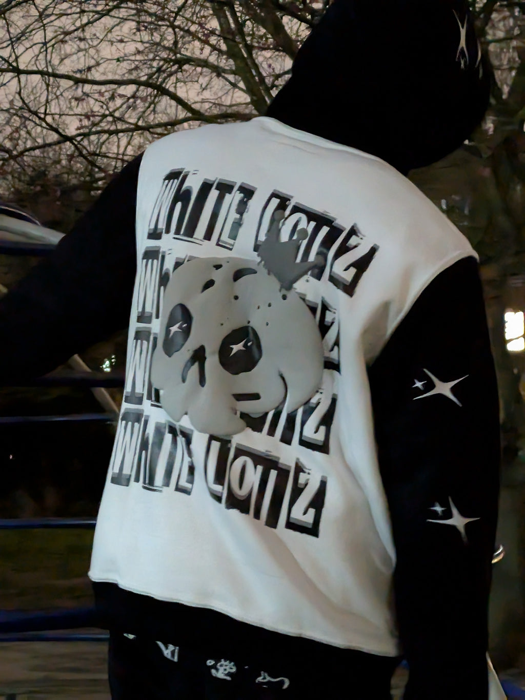 Oversized  Skull hoodie