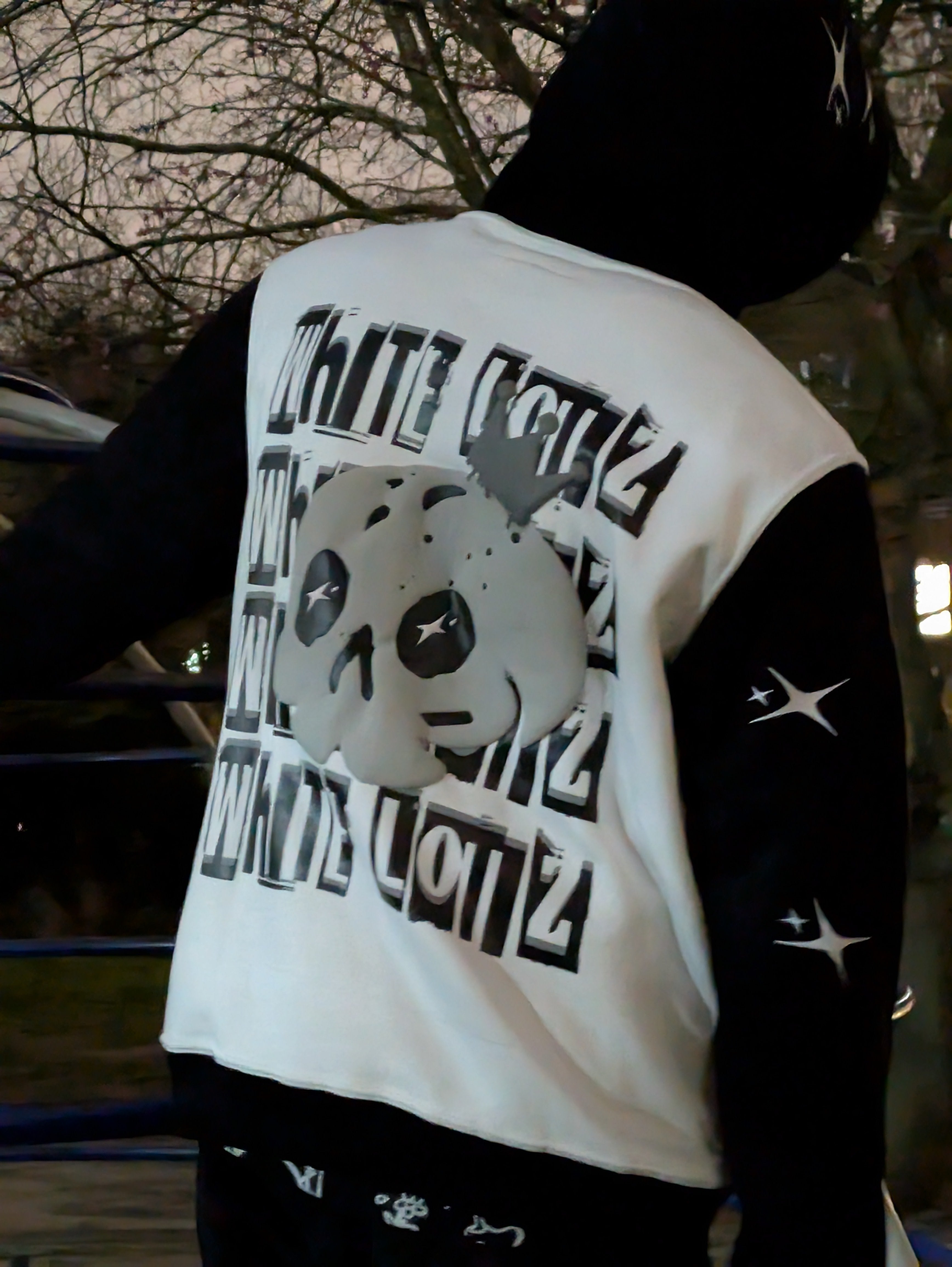 Oversized  Skull hoodie